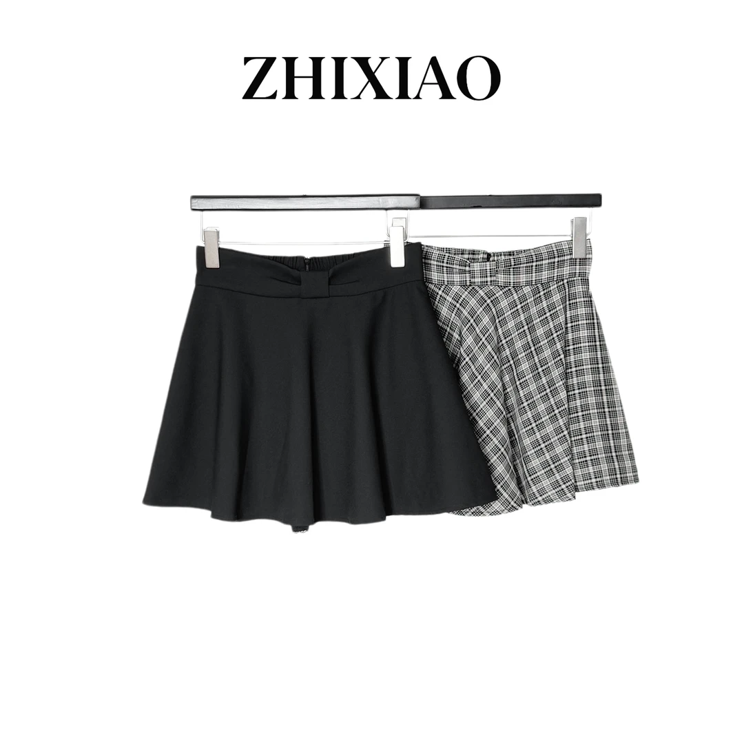 【ZHIXIAO】夏季新款：极简短裙20316