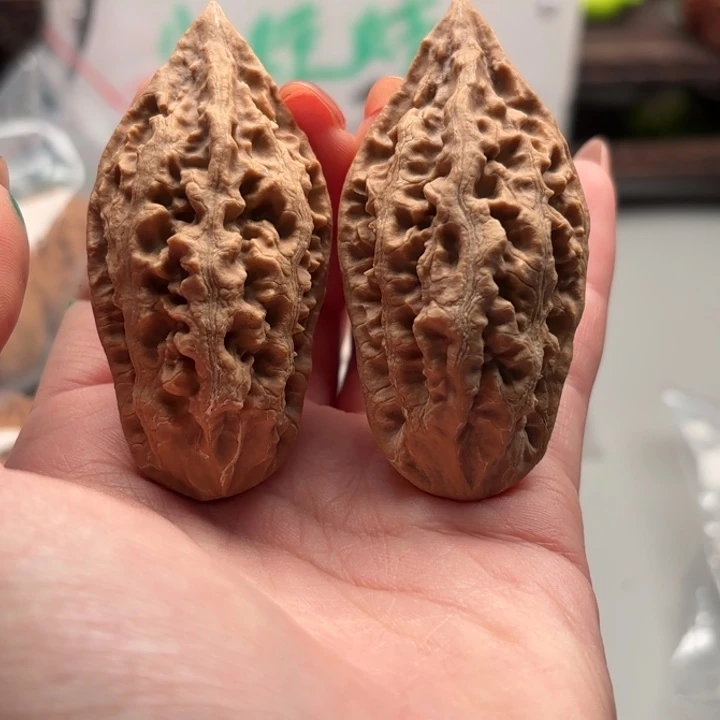 文玩核桃把件小蛙磕39