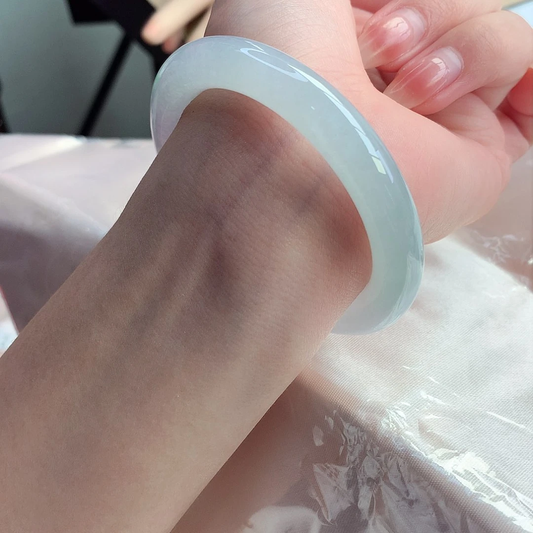 翡翠手镯未镶嵌天然Ａ货翡翠53/54