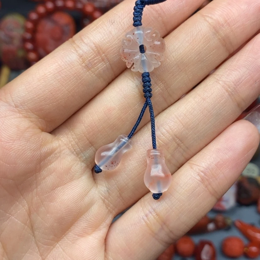 【闪购商品】南红玛瑙配饰未镶嵌扣****营