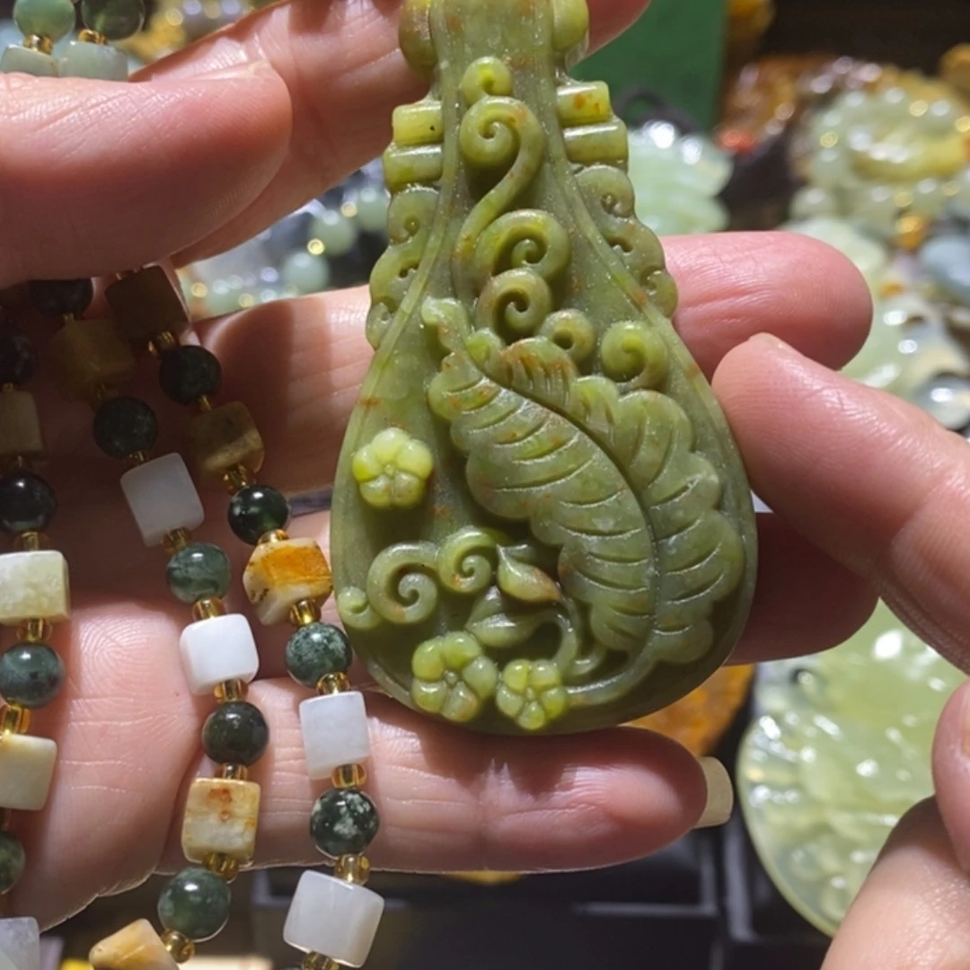 【闪购商品】岫玉毛衣链未镶嵌