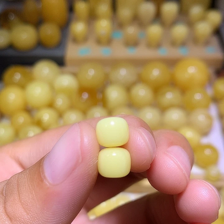 裸石蜜蜡未镶嵌天然俄料浓白蜡精工老型8