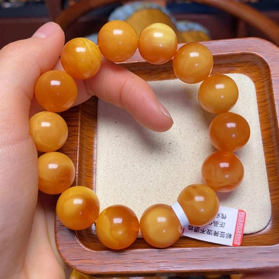 【闪购商品】蜜蜡手链未镶嵌手串