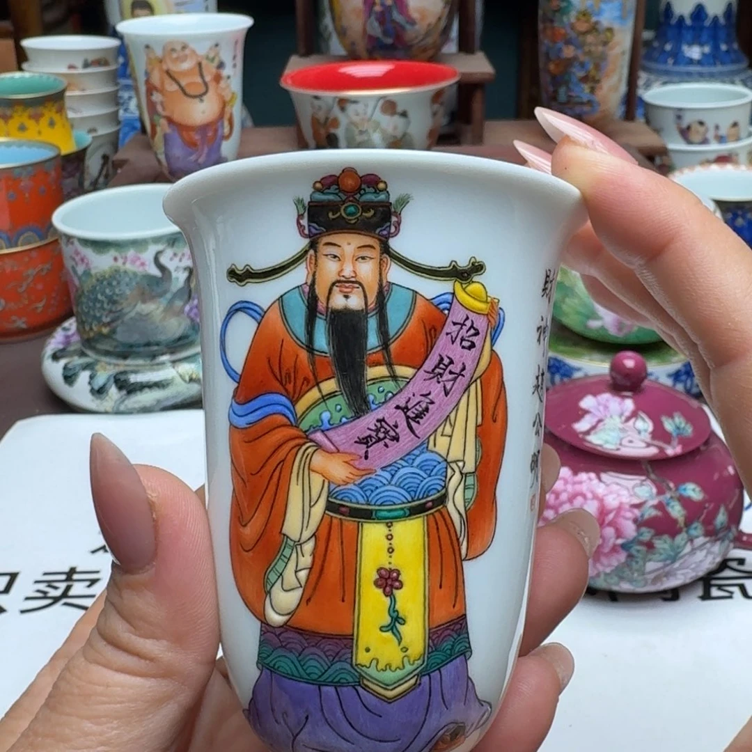 景德镇手工手绘展示