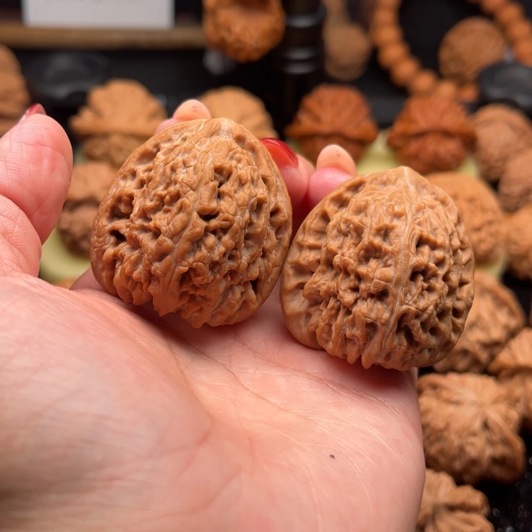 *****把件核桃南疆石40高炮