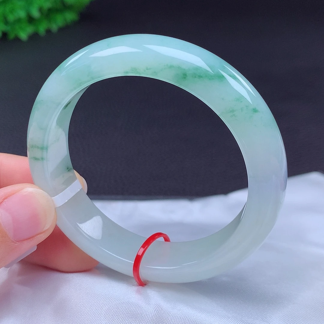 翡翠未镶嵌手镯53圈685003