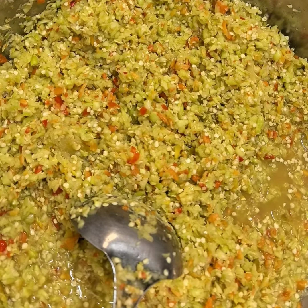 广西博白特色手工酸辣椒酱