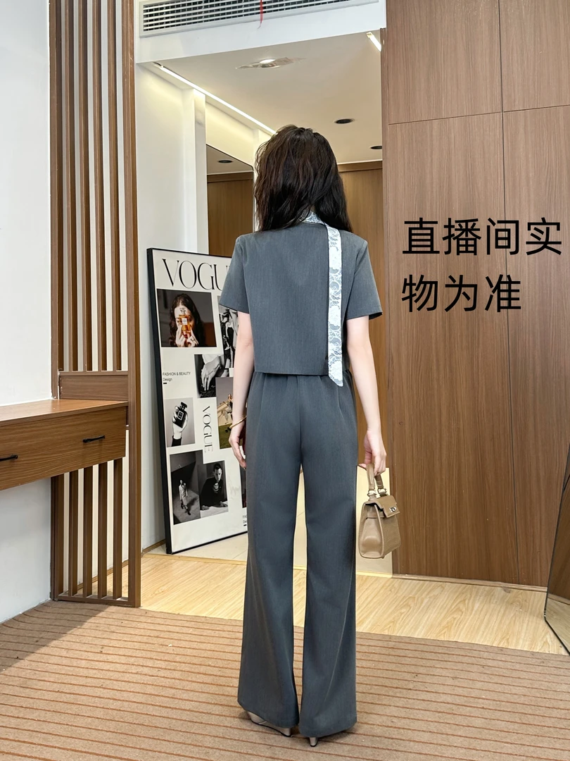 福利款58蕾丝软牛仔套装