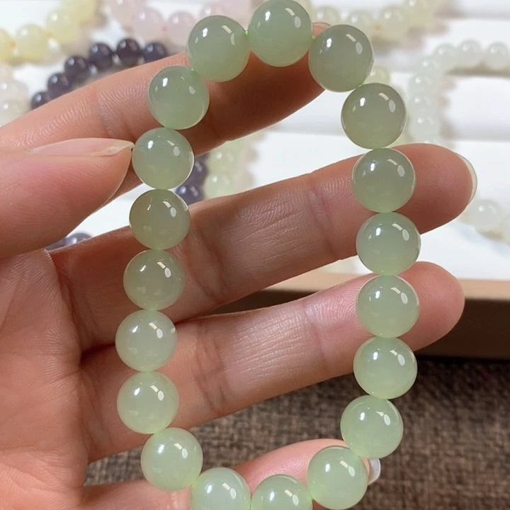 和田玉手串未镶嵌