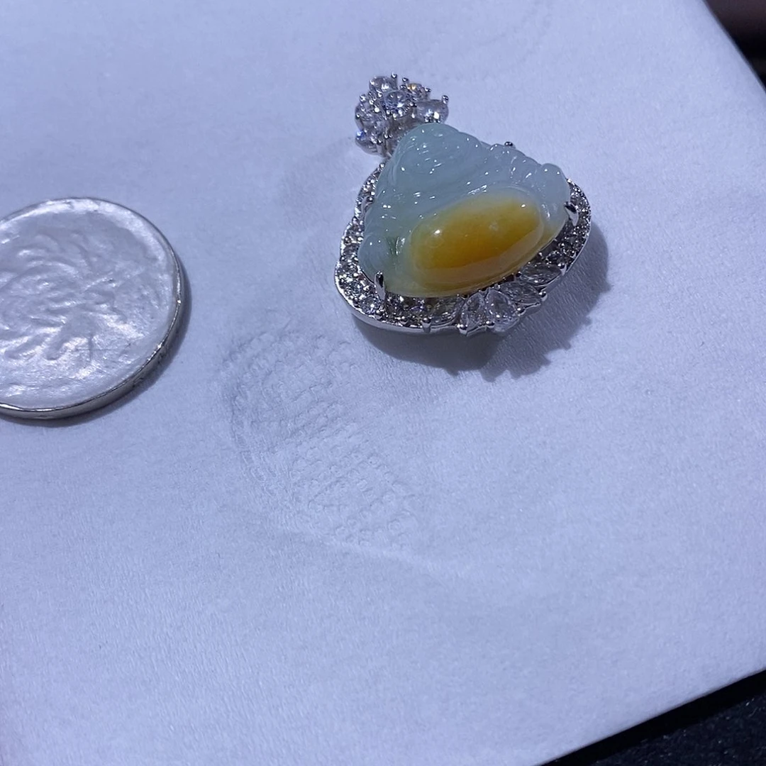 翡翠吊坠(不含链)未镶嵌