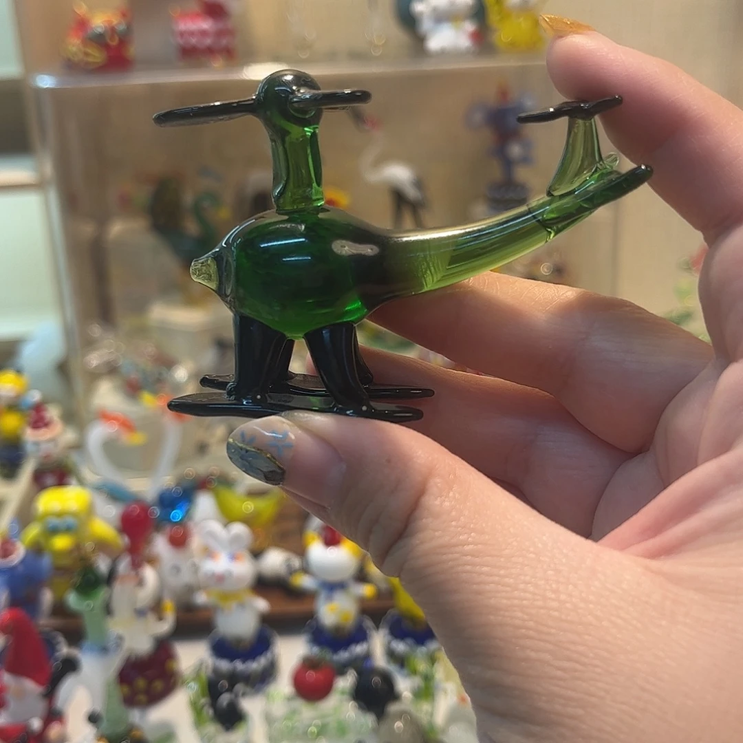 琉璃手工艺品飞机