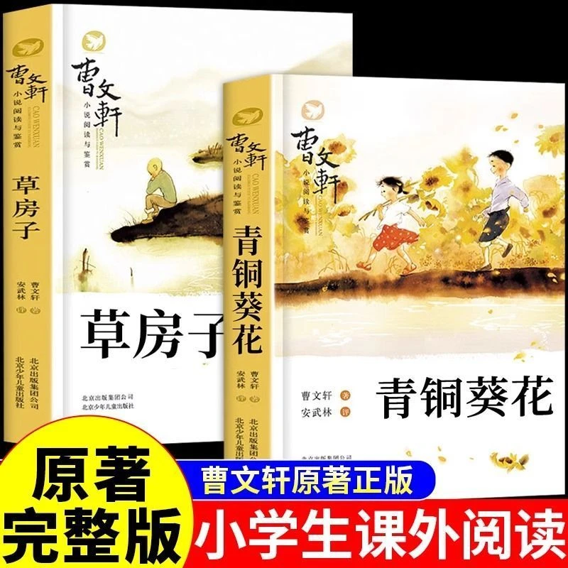 青铜葵花正版曹文轩原著完整版纯美小说草房子儿童文学小学课外书