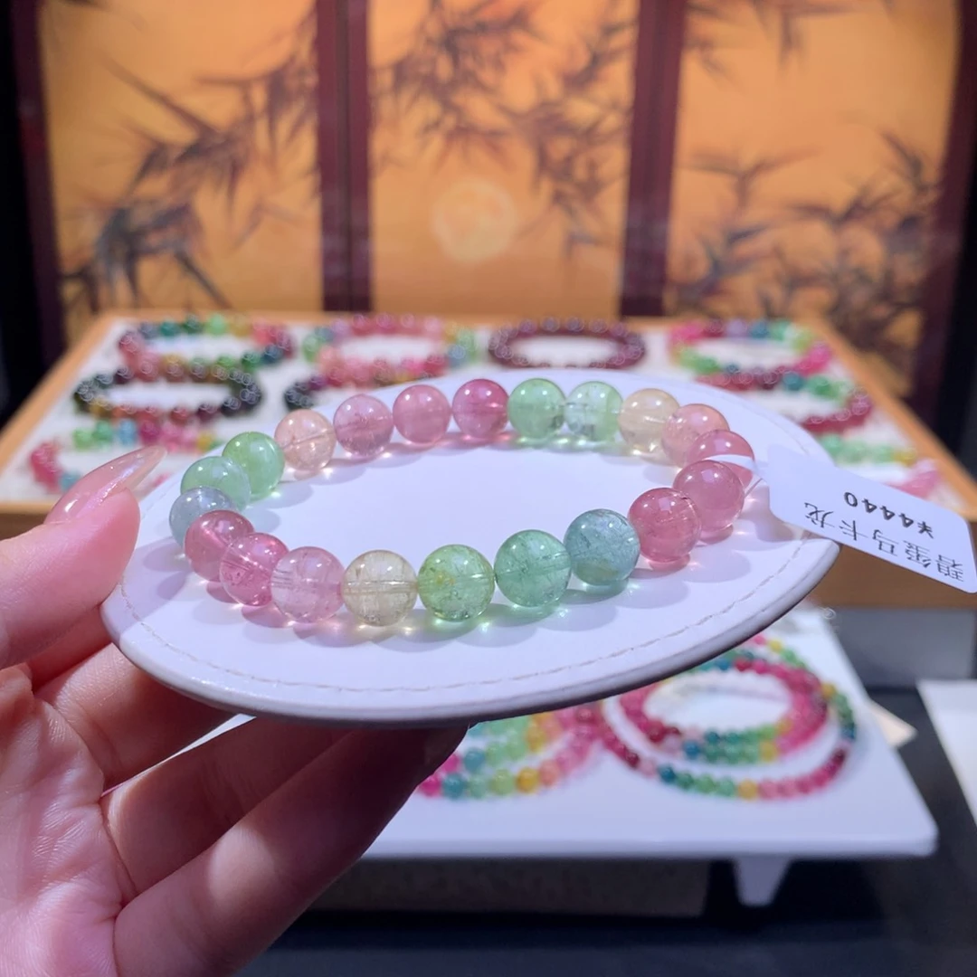 未镶嵌手链碧玺碧玺