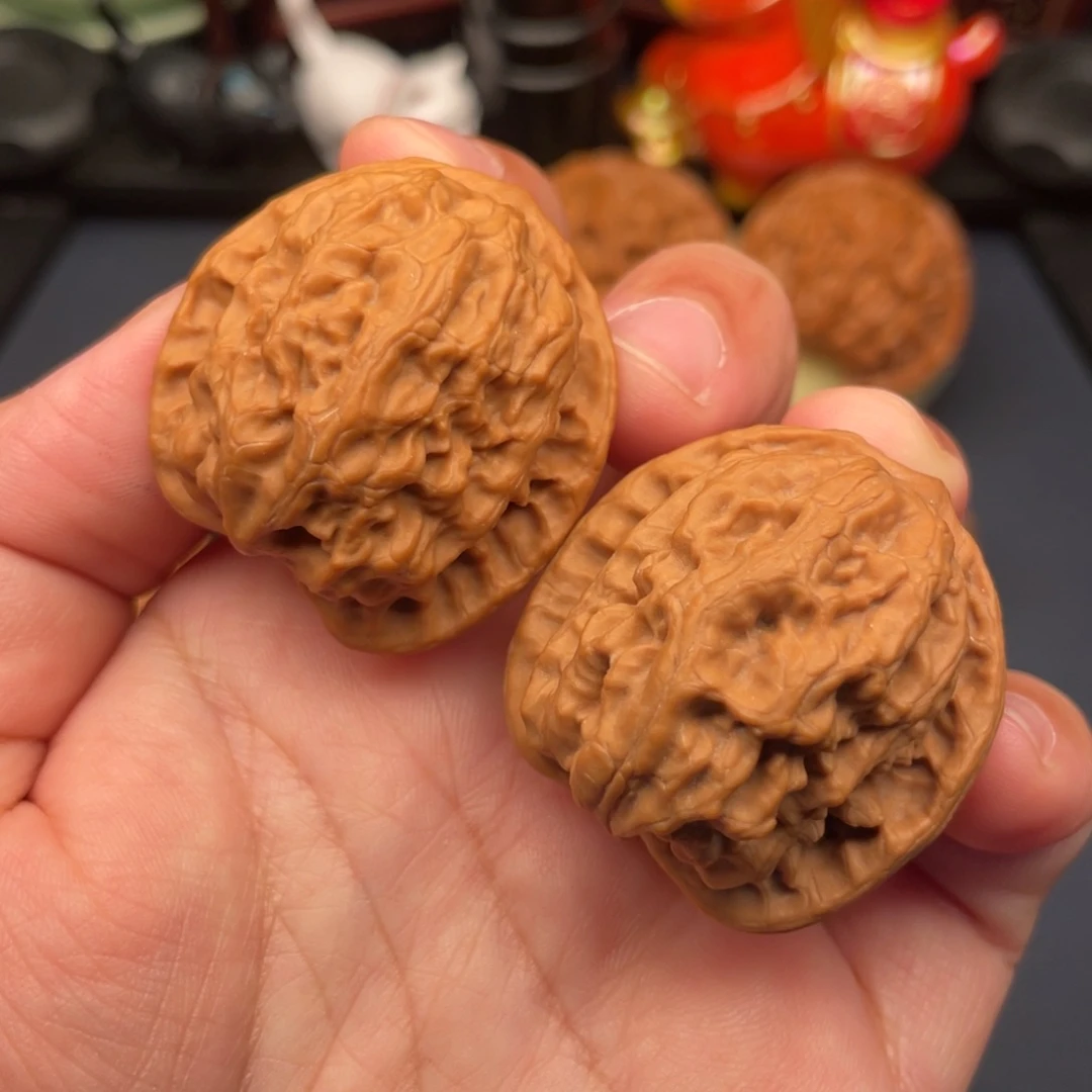 把件文玩核桃全品无修35野狼