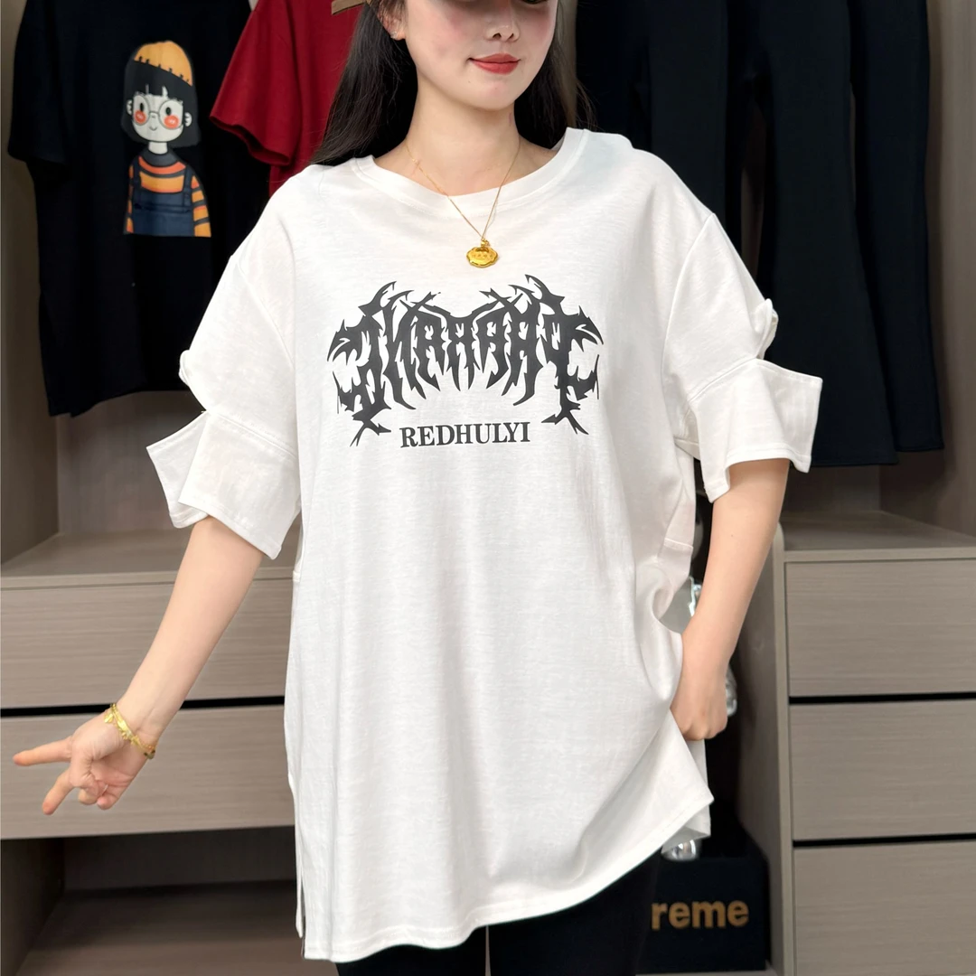 （露肩恶魔款）开叉T