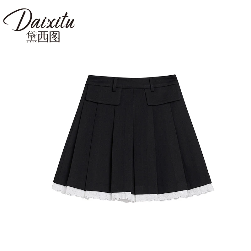 【高高甄选】运动风半身裙时尚百搭A字裙-10110T343Q0023