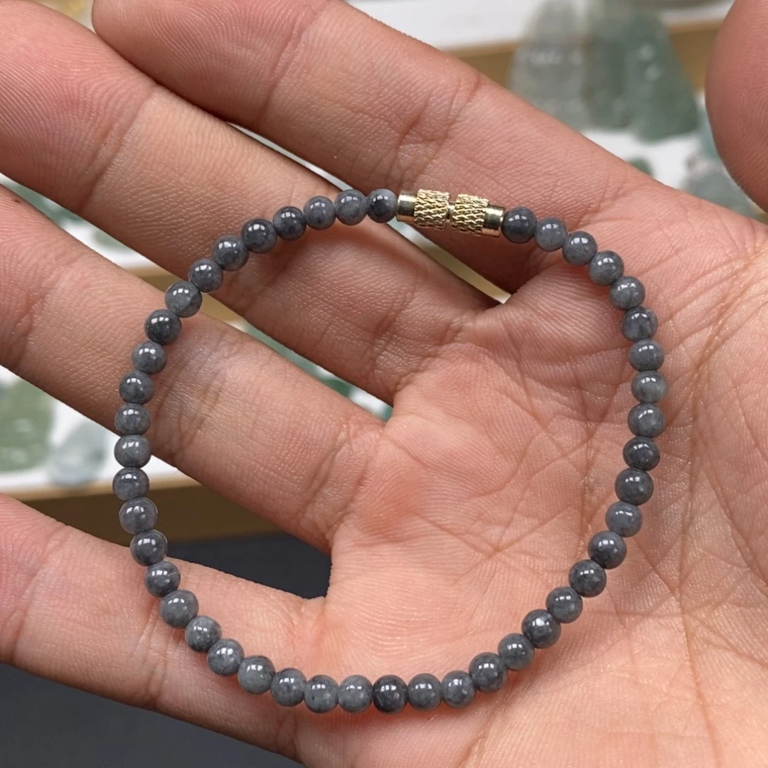 翡翠未镶嵌手链天然a货翡翠26