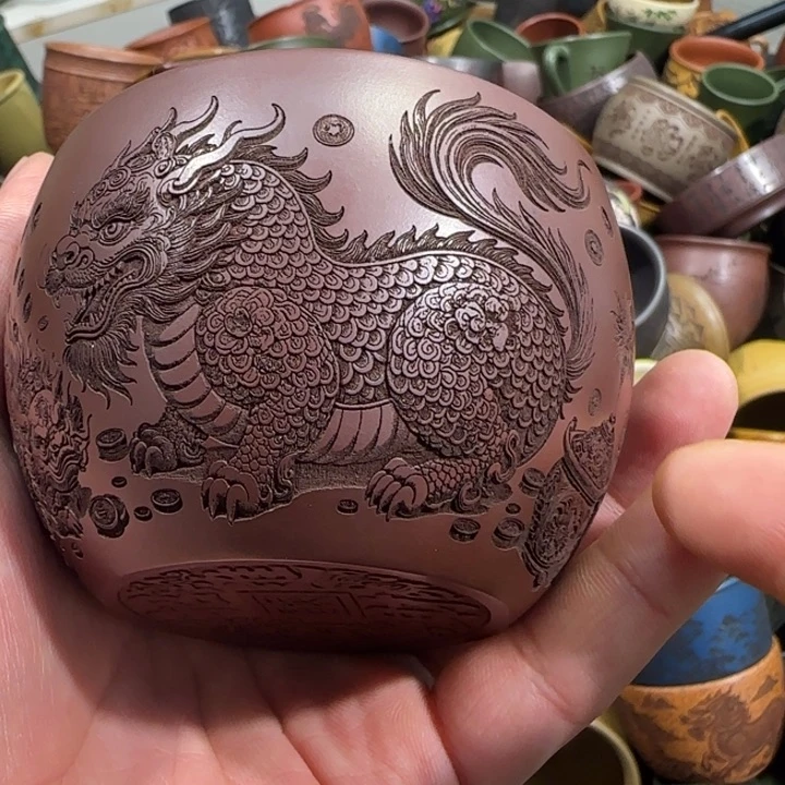 茶杯紫砂全手工制作工艺