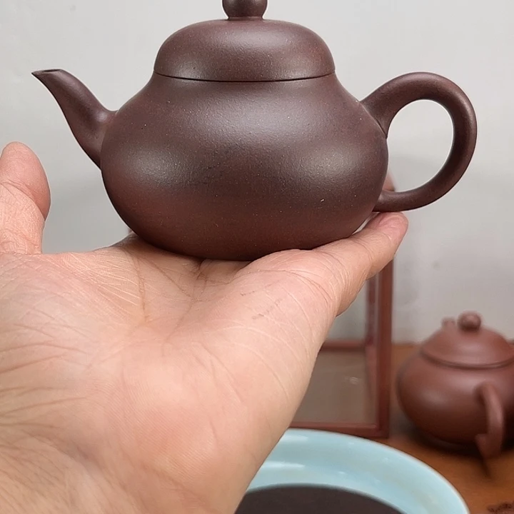 十***店紫砂茶壶四号井底槽清顶料