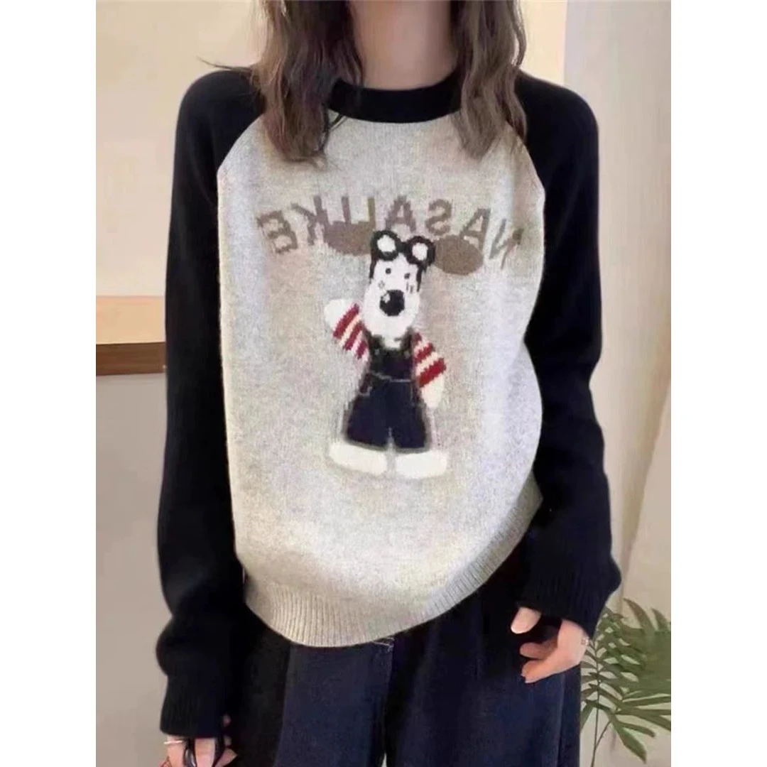 A4时尚百搭洋气针织衫