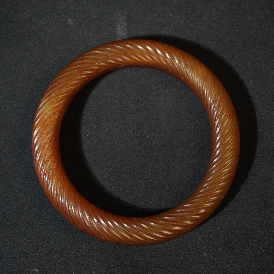 7SQ14 清 和田玉手镯