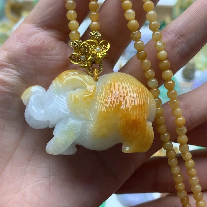 颈饰未镶嵌翡翠翡翠