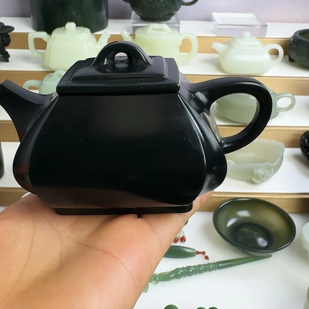 三***堂和田玉未镶嵌挂件