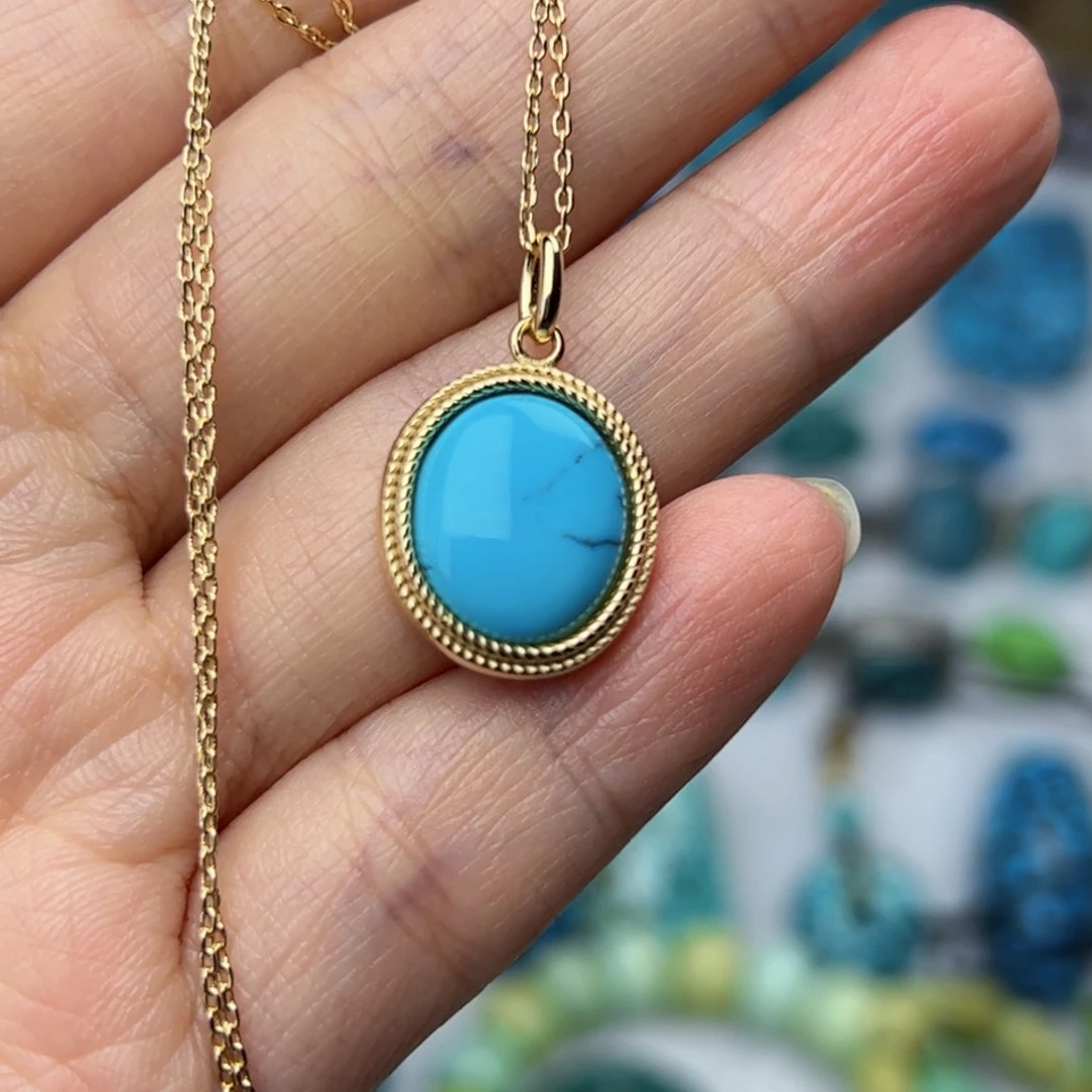 绿松石珠宝奇石未镶嵌