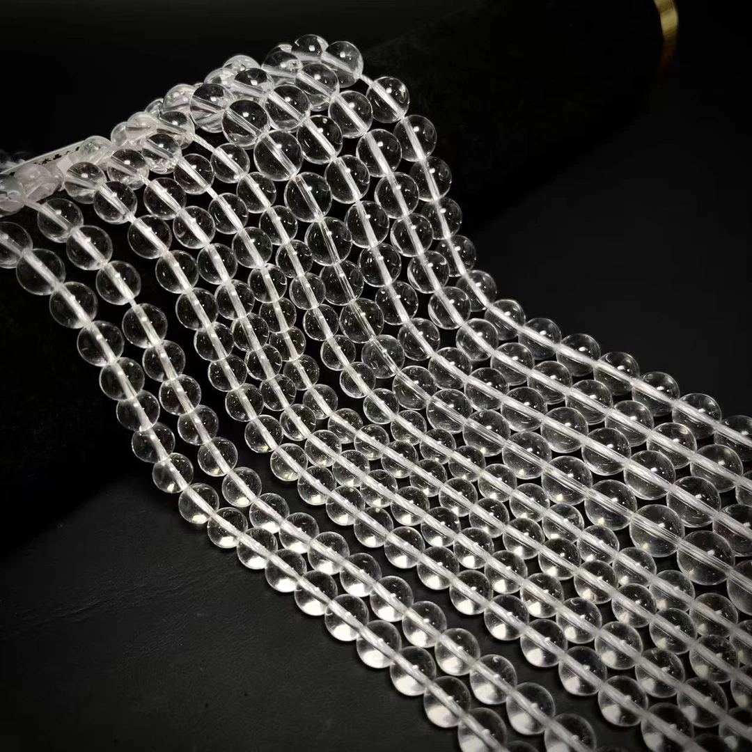 双A白水晶半成品W111多圈+DIY百搭时尚长链手链手串多样性发一