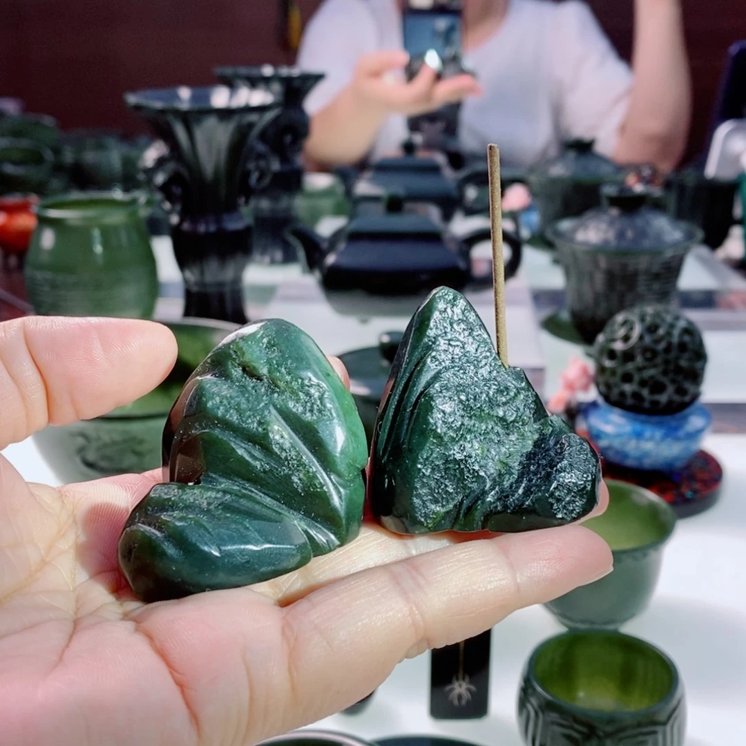 和田玉（青玉）未镶嵌摆件