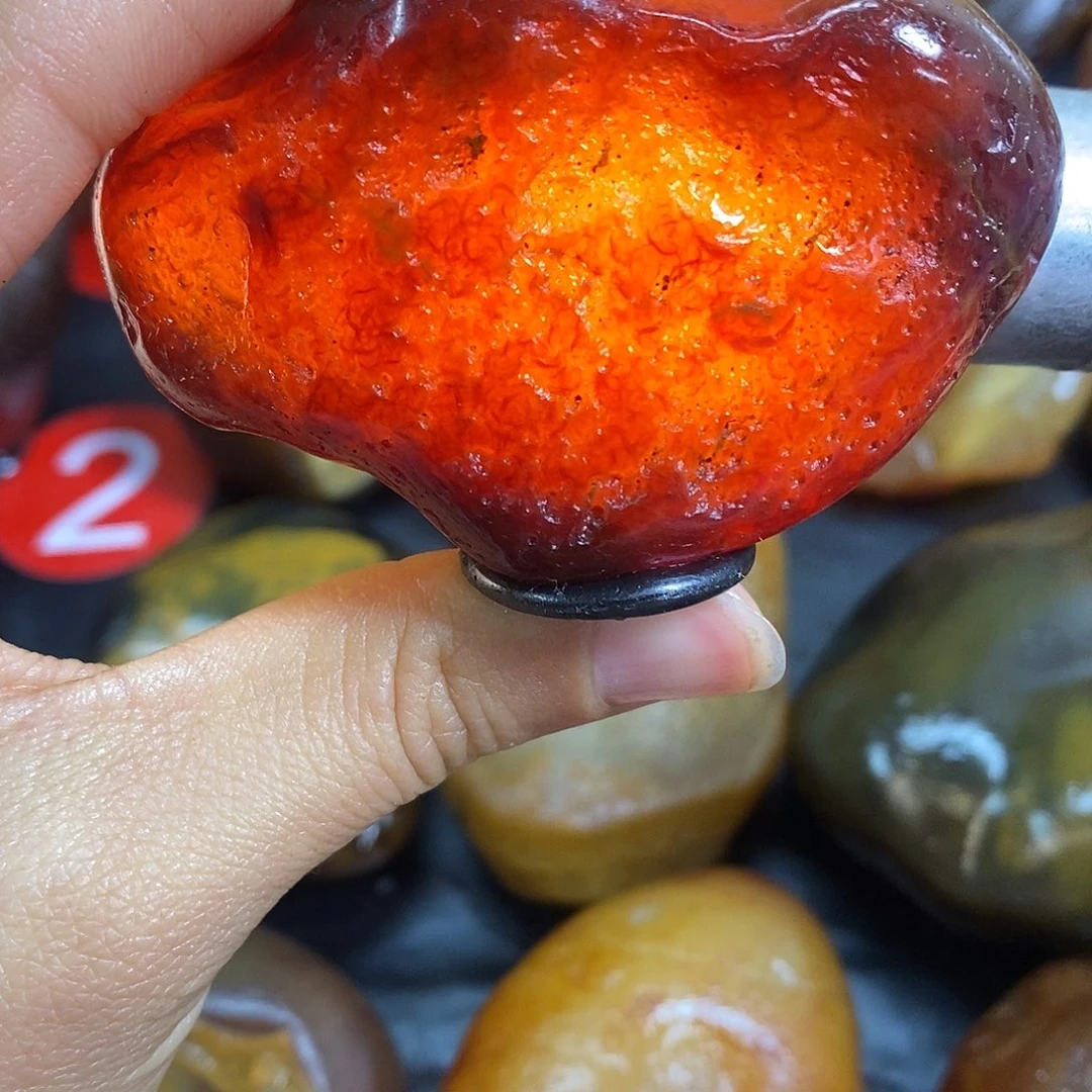 玛瑙/玉髓未镶嵌手把件