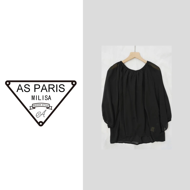 柜货精选 【单层.透】今年超火2025年新款小衫6960