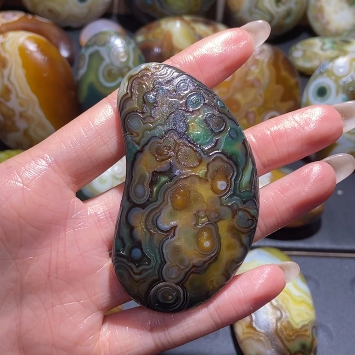 【闪购商品】未镶嵌玛瑙/玉髓珠宝奇石d