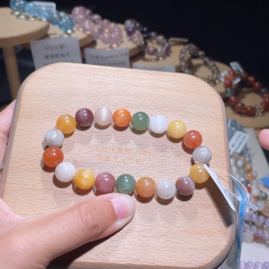 手链水晶未镶嵌107号多样性发货一J 10+