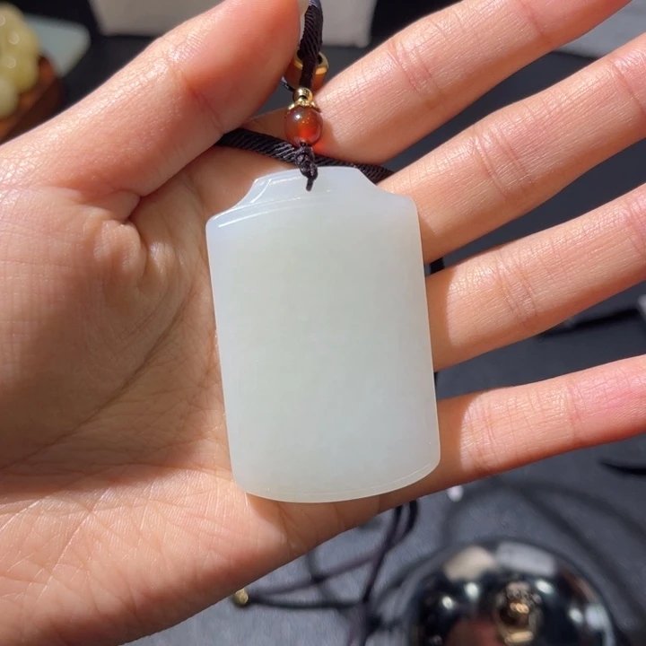 和田玉（白玉）未镶嵌颈饰冷