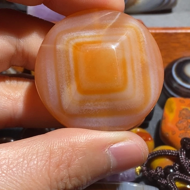 玛瑙/玉髓钛钢颈饰