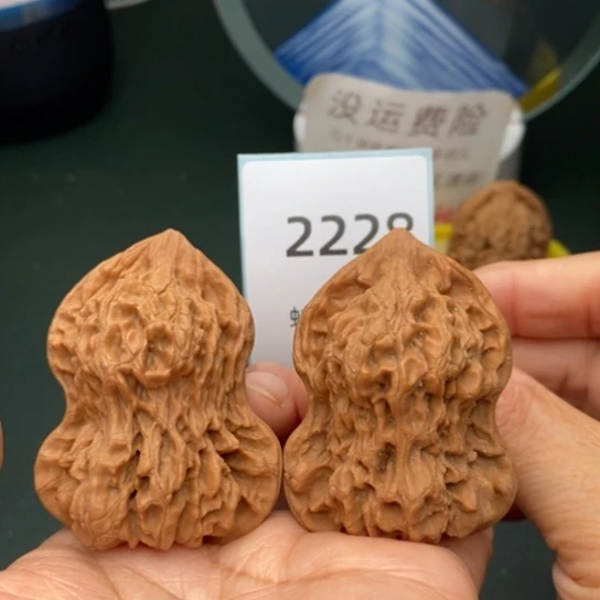 文玩核桃把件葫芦2228