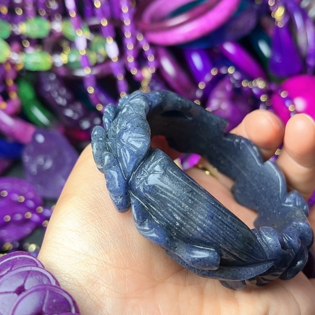 【闪购商品】琉璃DIY清***雨舒具石老坑料50