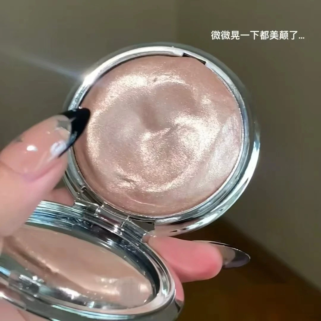 法式钻闪浅香槟金高光!巨亮高光盘高光生姜爆闪自然钻石闪粉哑光
