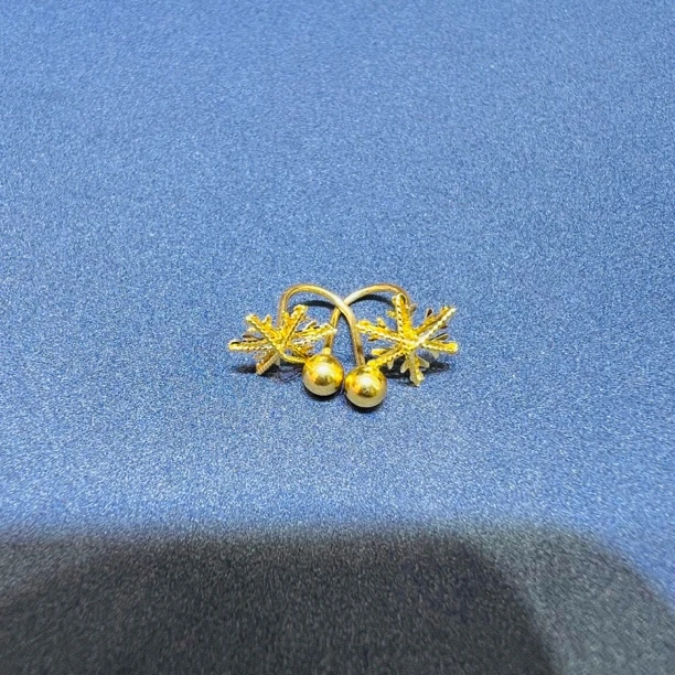 【莹莹专享】足金999 雪花 GP    1.53 纳金添福