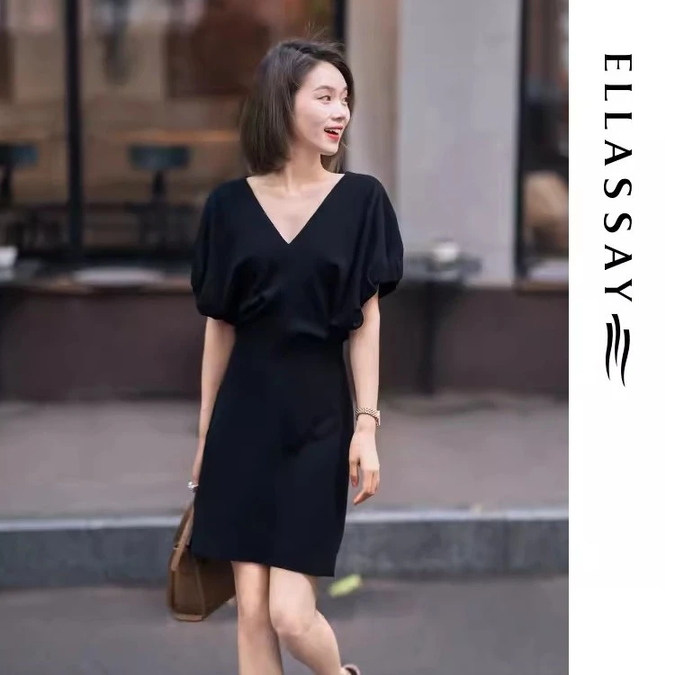 ELLASSAY歌力思休闲优雅连衣裙EWB342Y01400