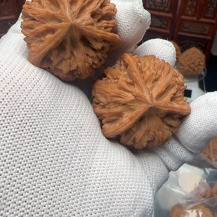 文玩核桃吊坠全品文山三棱38