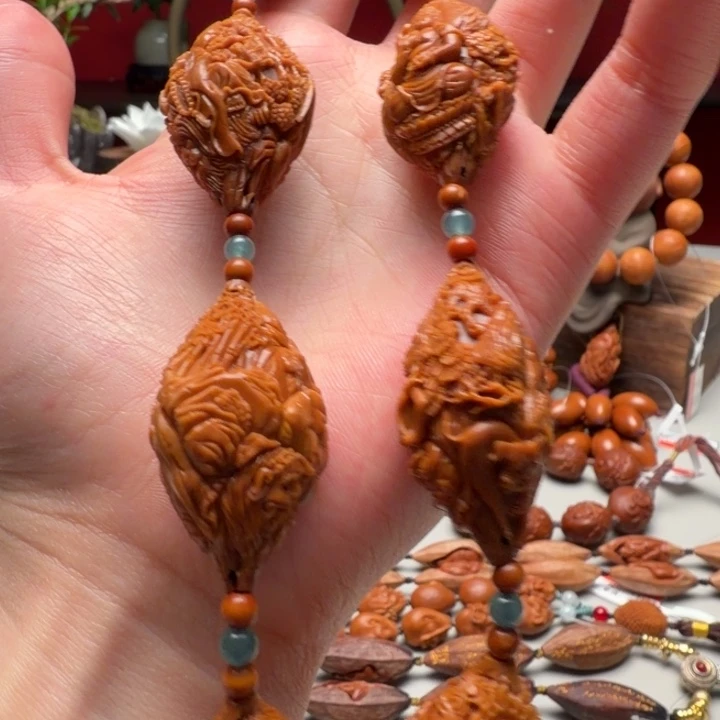 橄榄核手串/手链18罗汉拜万佛