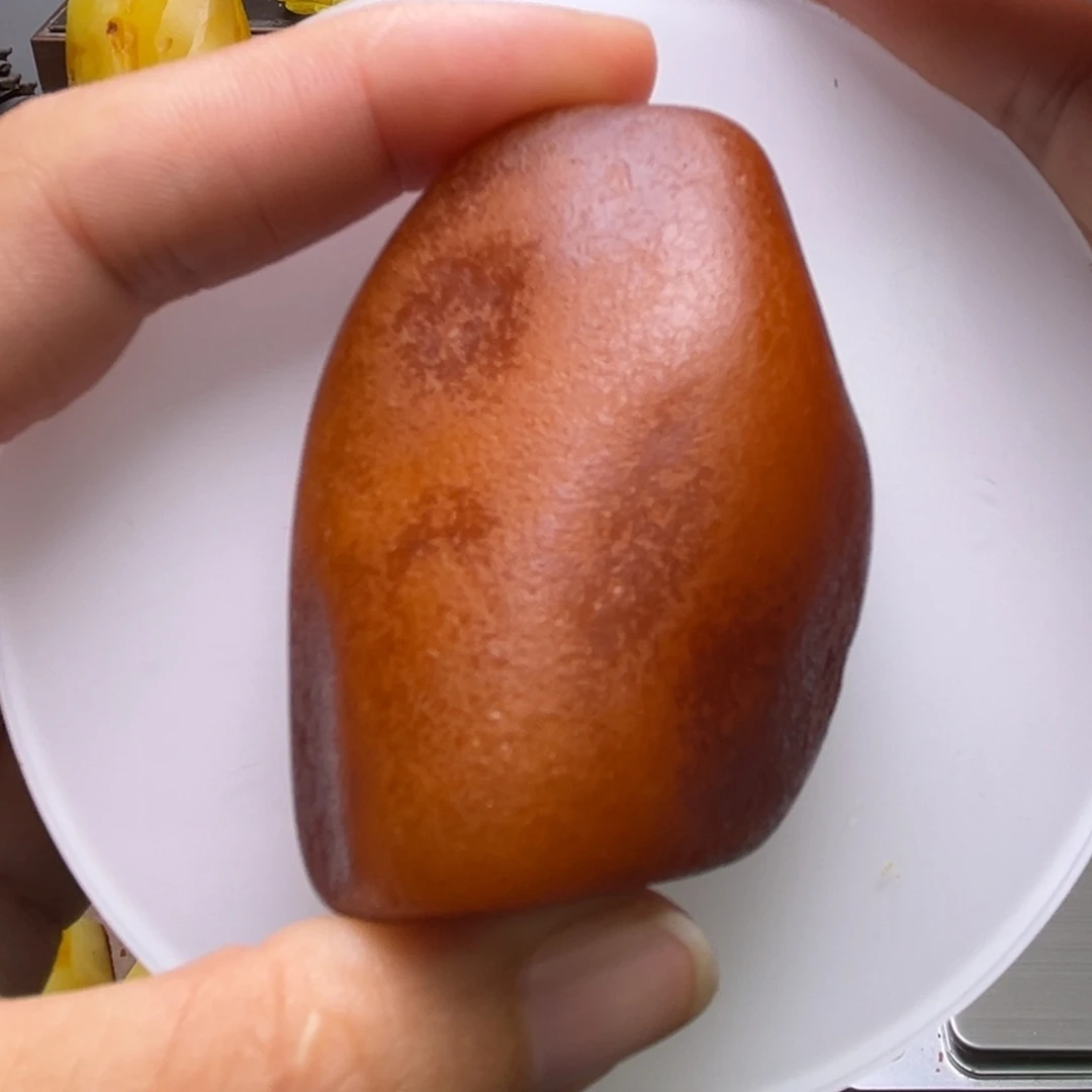 侠***行定制琥珀未镶嵌琥珀蜜蜡原石定制