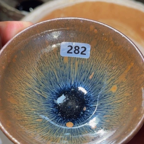 茶盏原矿原釉柴烧建盏