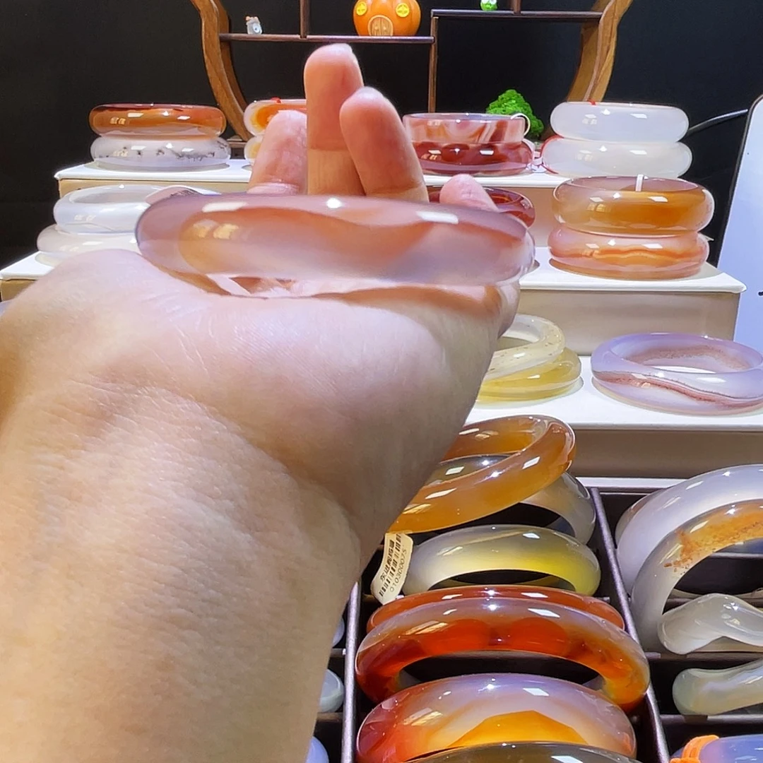 玛瑙/玉髓未镶嵌手镯