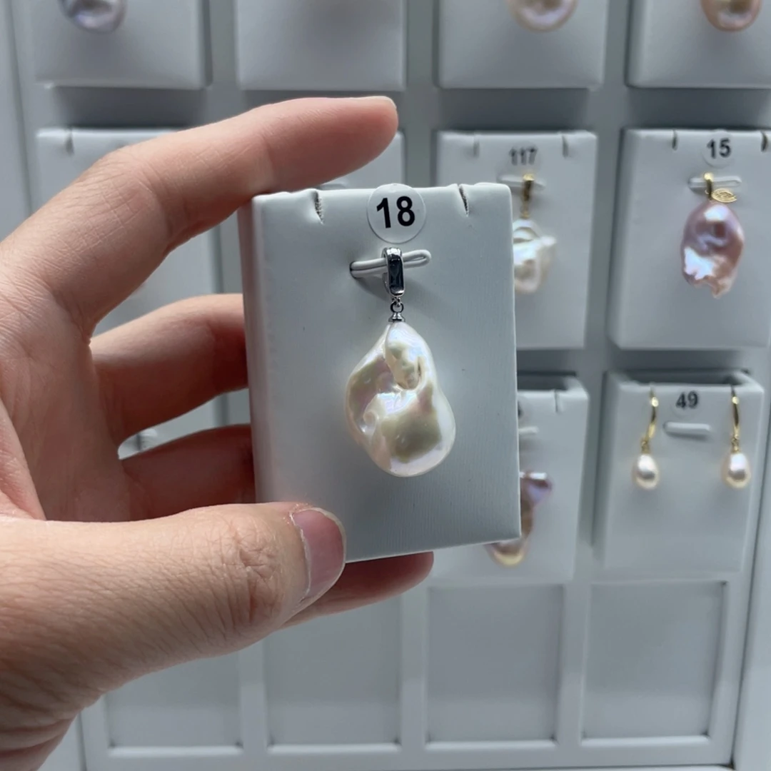 颈饰淡水珍珠合金