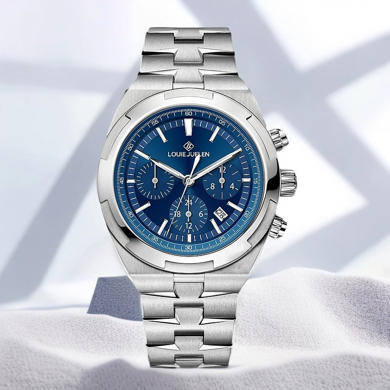 【万象汇直发】纵横四海瑞士LOUIEJUELEN/高奢典藏机械腕表 DZL