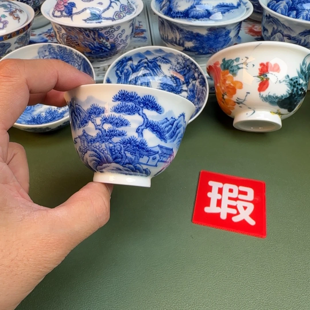 陶纯手工纯手绘茶具212
