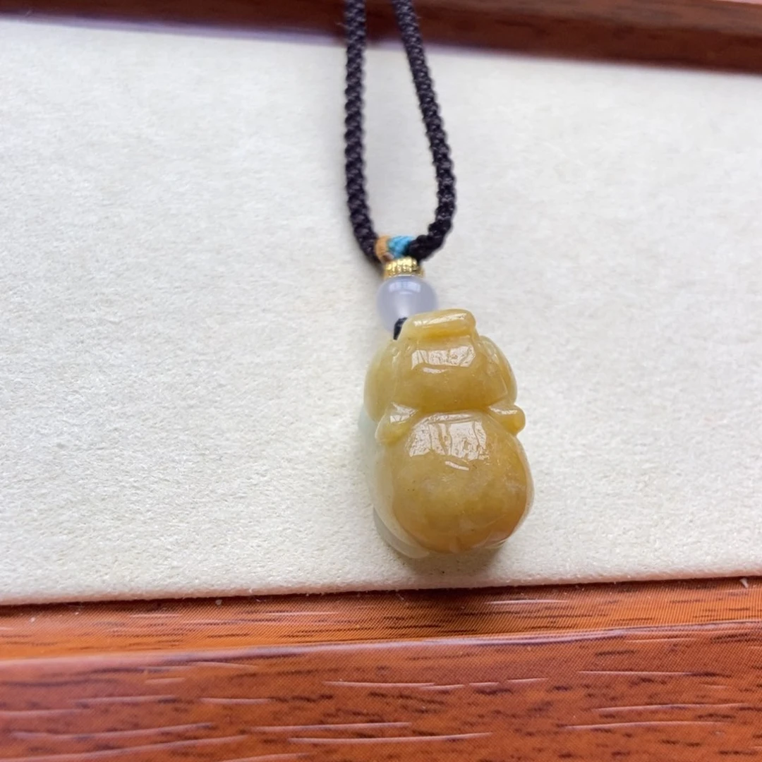 翡翠未镶嵌颈饰吊坠2